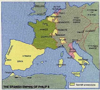 Spanish Empire of Phillip II