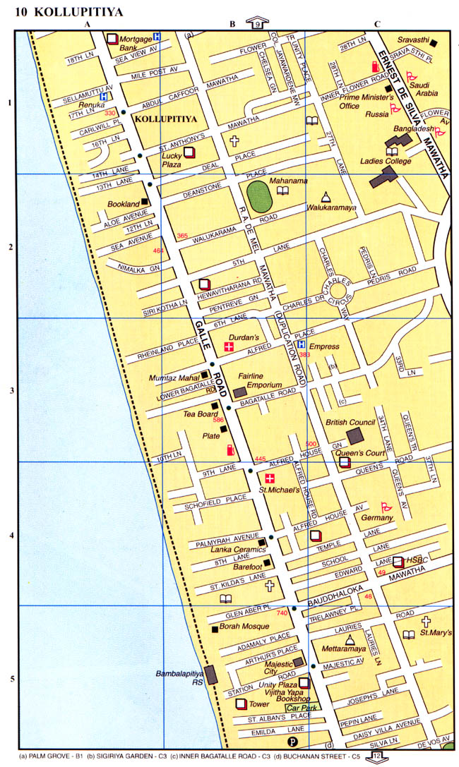 Map of Kollupitiya