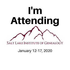 SLIG, Salt Lake Institute of Genealogy, Family History Research