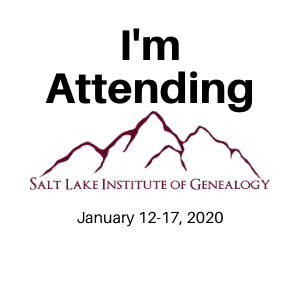 Salt Lake Institute Genealogy, Salt Lake Institute of Genealogy, SLIG